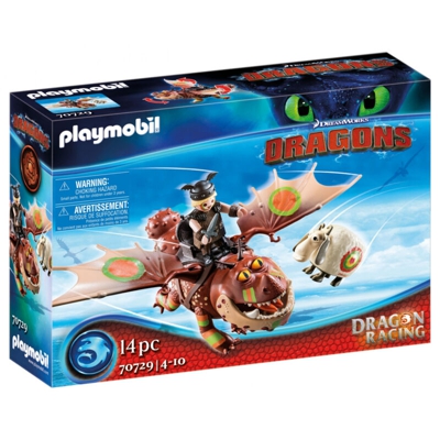 Playmobil® Dragons Dragon Racing: Fishbone e Polpetta 70729