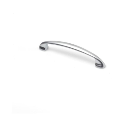 Maniglia stile contemporaneo, Zama, Cromato Satinato, 96mm interasse. Marchio REI