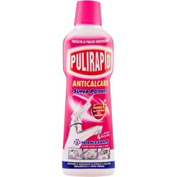 ANTICALCARE CON ACETO SU ACCIAIO INOX E CERAMICA 500 ML - Pulirapid características