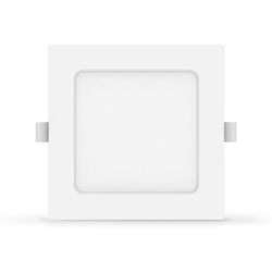 Aigostar - Faretto Led da incasso 6W Quadrato cornice bianca slim Bianco Freddo 6500K en oferta