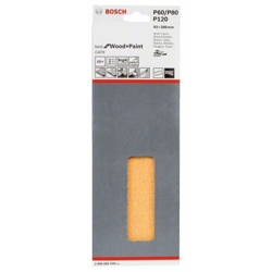 Bosch Accessories 2608608X99 2608608X99 Carta abrasiva orbitale Grana 60, 80, 120 (Ø x L) 93 mm x 230 mm 10 pz. precio