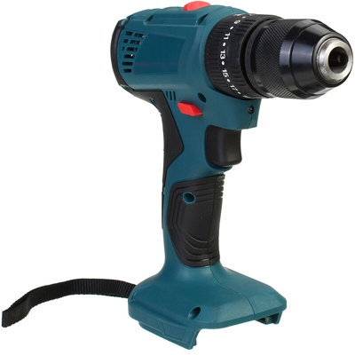Drillpro - Trapano / cacciavite elettrico a batteria da 18 V 10 mm Avvitatore a percussione 3 in 1 per Makita