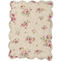 Tovaglietta Americana Trapuntata Shabby Chic Elegante Provenzale Blanc Mariclò precio