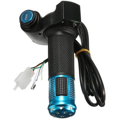 EBike Electric Velo Scooter Quad Maniglia per moto 24/36 / 48V Manubrio LED Chiave digitale
