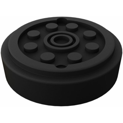 Tampone in goma universale per cric idraulico o sollevatore per veicoli 52 x 14mm (de) precio