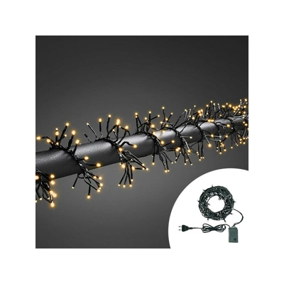 Catena di miniluci di Natale da 300 Miniled 6 metri Bianco Caldo