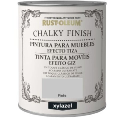 Vernice effetto gesso Chalk Paint Rust-Oleum Xylazel | 750 mL - Pietra - Pietra
