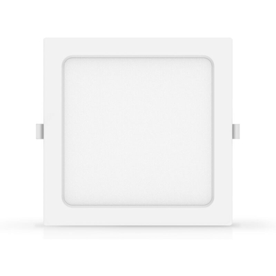 Aigostar - Faretto Led da incasso 15W Quadrato cornice bianca slim Bianco Freddo 6500K