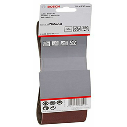 Bosch nastro di carta abrasiva 75x533mm, grana 60 en oferta