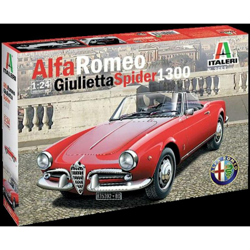 Automodello in kit da costruire 3653 Alfa Romeo Giulietta Spider 1300 1:24 - Italeri precio