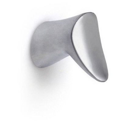 6 Pomolo stile contemporaneo, Zama, Cromato Satinato, 14 mm di diametro. Marchio REI