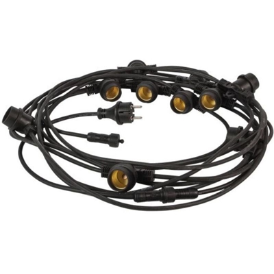 CATENARIA 10MT 10PEZZI E27 PROLUNGABILE 62989 - Fanton