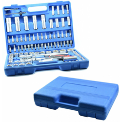 Lupexshop - KIT 108 PEZZI CHIAVI A CRICCHETTO BUSSOLA IN VALIGETTA PROFESSIONALE EX-8038 precio