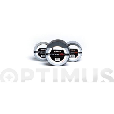 Nastro americano 398 argento 50mm x 10m - Miarco