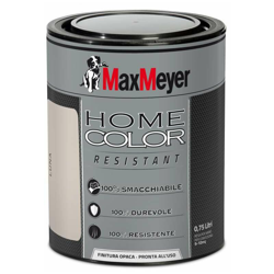 Max Meyer - MAXMEYER- PITTURA MURALE DECORATIVA HOMECOLOR RESISTANT 0,75 LT LUNA características