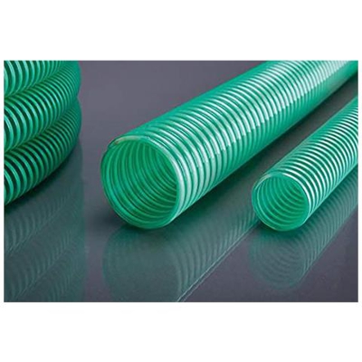 Format - Tubo Flessibile Di Aspirazione Apdatec, Colore: Verde / Trasparente 25 X 2,5 Mm, 50 M