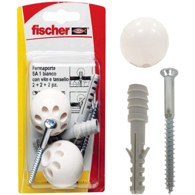 Paracolpi Tasselli Fischer Sa-1Nk Da 2 Pezzi Bianco - Fischer