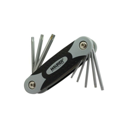 Chiavi maschio torx in serie 8 pz pieghevoli maurer plus en oferta