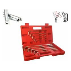 Chiavini/Chiavi esagonali - sferici/ball point lunghi professionali set 10pz características