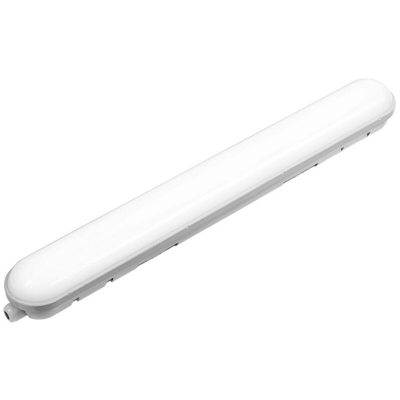 Nova Line - Plafoniera Led 60 cm 24W Bianco Freddo 6500K impermeabile IP65