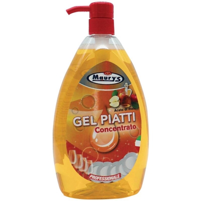 Maury'S Gel Piatti Pulizia Totale Concentrato Aceto 1 Lt