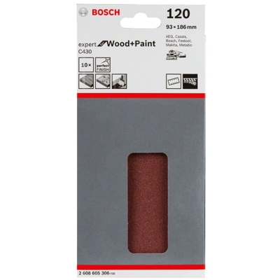 Bosch Nastro Velcro 93X185-120-2608605306