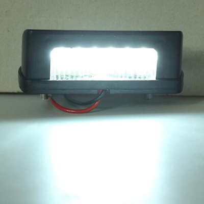 Drillpro - Illuminazione targa con luce posteriore a LED 12v-24v per camion furgone