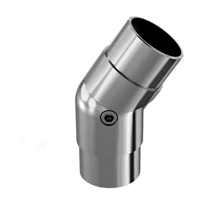 Fontanot - Giunto inox regolabile per corrimano in legno