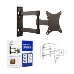 Supporto Tv Lcd Fino A 32 Doppio Braccio Bridge Nvs precio