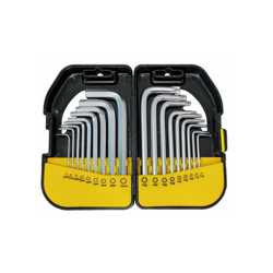 Ledlux - Kit 9 Chiavi Esagonali a Brugola 1,5mm-10mm + 9 Chiavi Torx a Brugola T10-T50 Hex Key Set en oferta