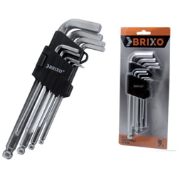 CHIAVI ESAGONALI SFERA CORPO LUNGO 17.7 CM - Fraschetti en oferta