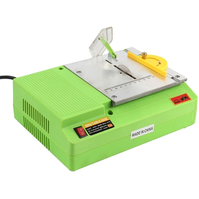 1Pc 220V 480W Mini sega da tavolo a mano multifunzione elettrica sega circolare da banco utensile da taglio per la lavorazione del legno