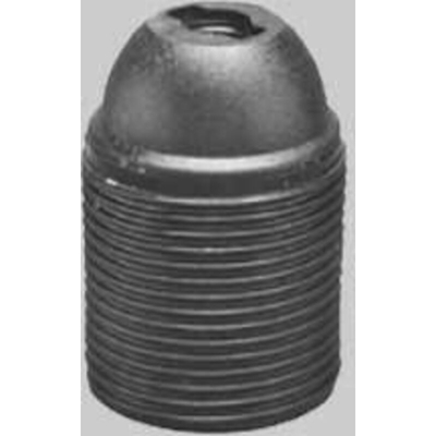 PORTALAMPADA FILETTATO E 27 - colore nero