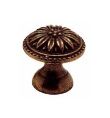 POMOLO FLOREALE BRONZATO mm 30 Pz.2 GEMAC