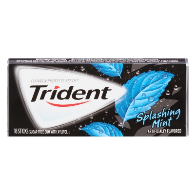 Trident Splashing Mint Gum
