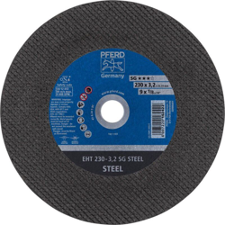 Pferd - Taglio Disco Sg-Elastico Per La Lavorazione Di Acciaio, Ø X Spessore. : 230 X 3,2 Millimetri, Giusto Modello, La Velocità Massima. 6600 Giri en oferta