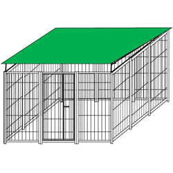 Recinzione box in rete per stoccaggio bombole di gas con copertura zincatura a caldo 300x300xh180 cm precio