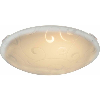 Di alta qualità 1-foglia da pranzo in vetro Lampada plafoniera camera arredamento Globo HOLLY I 40988