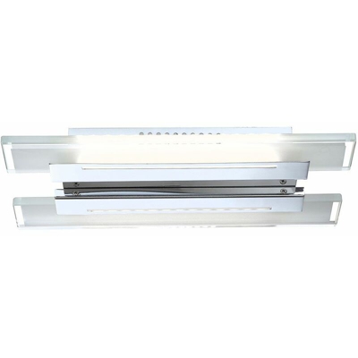 plafoniera a LED da 15 watt da pranzo di illuminazione in vetro plafoniera cromo Globo 68027D