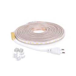 Mled - Kit Striscia Led 5 metri 220V 70W SMD 5050 IP65 Bianco Freddo 6000K características