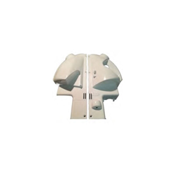 Eurostore07 - Macchina Caffe' Didiesse Frog Scocca Sx E Dx Di Bianco Fr002 - Fr040 precio