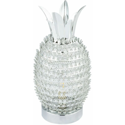 Globo - Lampada da tavolo per scrittura notturna decorazione design ananas lampada da lettura faretto cromato 22812 en oferta