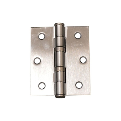 2 Pezzi Cerniera X Porta A Libro Cromo Sat. 550 76X63Mm 3X2,5' Concusc.Sfera - Ibfm