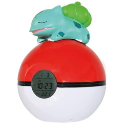 Bulbasaur Pokemon Radio Fm Alarm Clock - Red / white características