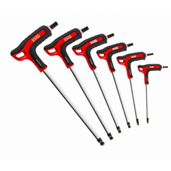 HGTS/SE6 SERIE DI 6 CHIAVI MASCHIO ESAGONALI TESTA SFERICA CON IMPUGNATURA - Usag características