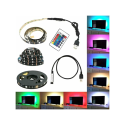 KIT TV STRISCIA STRIP LED USB RGB 5V PER RETROILLUMINAZIONE 2Mt 3 Mt 5Mt 2 METRI características