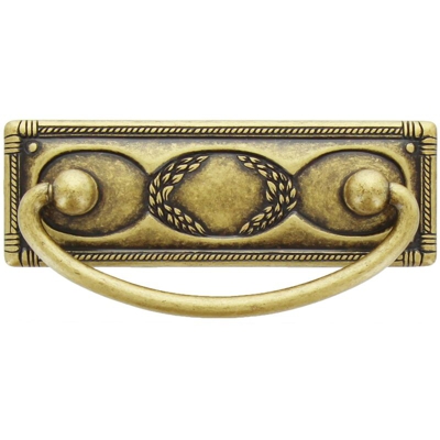 Maniglia per mobili in zama anticata interasse 64 mm 25 pezzi art. 06323