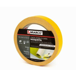 Nastro biadesivo per moquette 25 mm x 10 m - Miarco en oferta