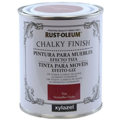 Vernice effetto gesso Chalk Paint Rust-Oleum Xylazel | 750 mL - 807 Tile - 807 Tile