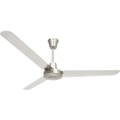 Ventilatore da Soffitto 142 cm Argento - Argento - Vidaxl